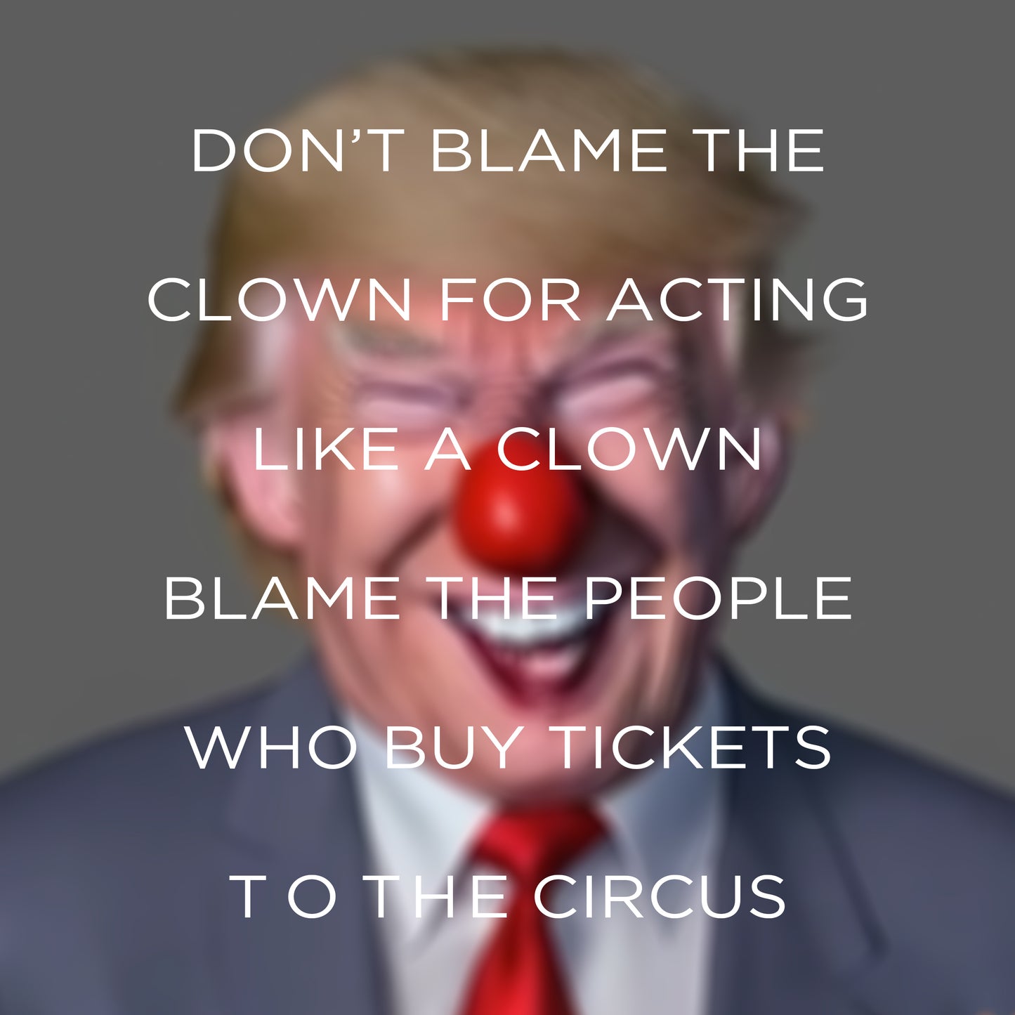 Don't blame the clown - digital download