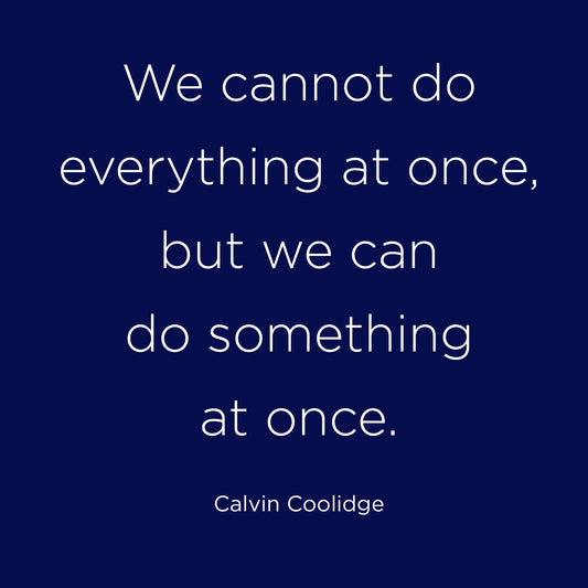 We cannot do everything - digital download