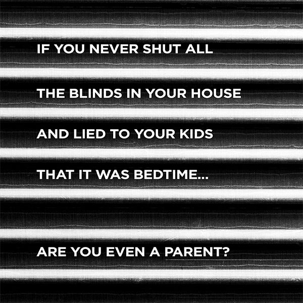 If You Never Shut All The Blinds Digital Download Small Digital